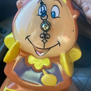 Disneys beauty and the beast coggsworth clock